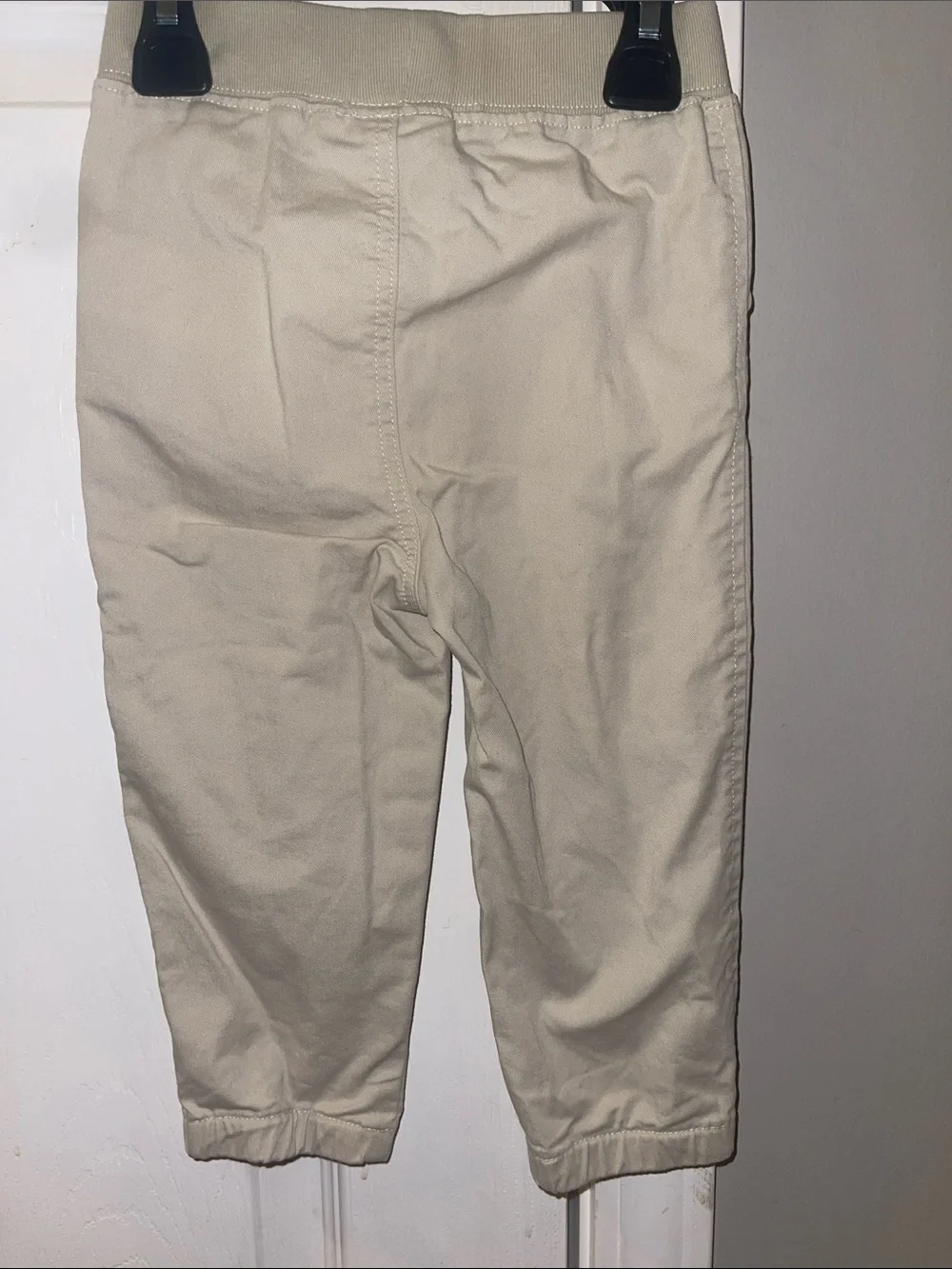 Ralph Lauren Khaki Beige Pull-On Chino Jogger Pants